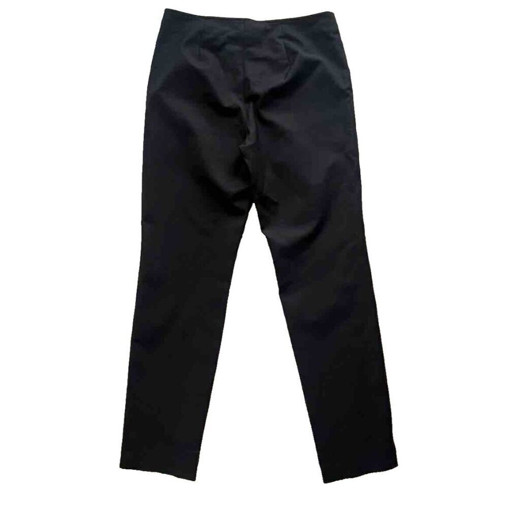Emerson Rose Women's Black Knit Twill Woven Ankle Slim Pants Trousers Size 4 - Picture 10 of 14